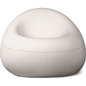 Concretti™ Designs Bubble Lounge Chair Platinum Concrete Bubchairplatinum1