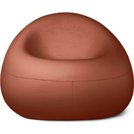 Concretti™ Designs Bubble Lounge Chair Terra Cotta Concrete Bubchairterracotta1