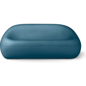 Concretti™ Designs Bubble Couch Loveseat Dark Blue Concrete Bubcouchdarkblue