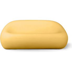 Concretti™ Designs Bubble Couch Loveseat Mustard Concrete Bubcouchmustard1