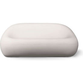 Concretti™ Designs Bubble Couch Loveseat Platinum Concrete Bubcouchplatinum1