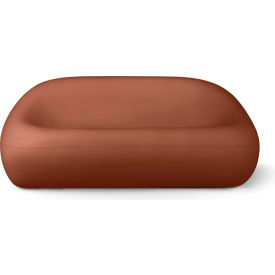 Concretti™ Designs Bubble Couch Loveseat Terra Cotta Concrete Bubcouchterracotta1