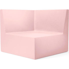 Concretti™ Modular Couch Corner Chair Blush Concrete Cornerchairblush1
