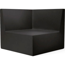 Concretti™ Modular Couch Corner Chair Licorice Concrete Cornerchairlicorice1