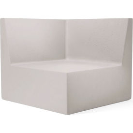 Concretti™ Modular Couch Corner Chair Platinum Concrete Cornerchairplatinum1
