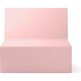 Concretti™ Modular Couch Square Chair Blush Concrete Sqchairblush1