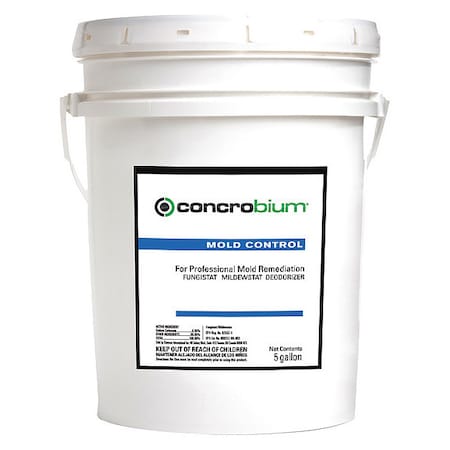 Mold Control, 5 gal. Pail, Unscented, Clear MPN:625005