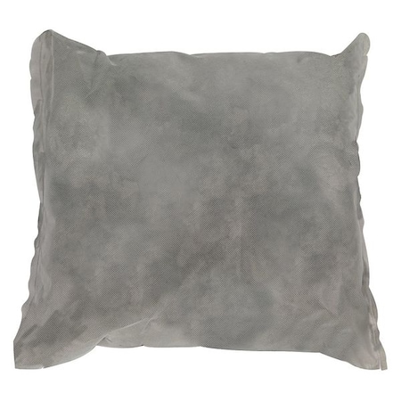 Sorbent Pillow, 20 gal, 17 in x 21 in, Universal, Gray, 10 PK MPN:35ZR11