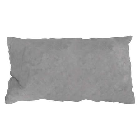 Sorbent Pillow, 8 gal, 8 1/2 in x 17 in, Universal, Gray, 5 PK MPN:35ZR16