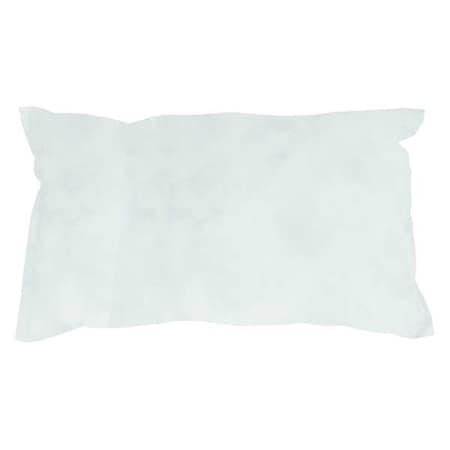 Sorbent Pillow, 8 gal, 8 1/2 in x 17 in, Oil, White, 5 PK MPN:35ZR22