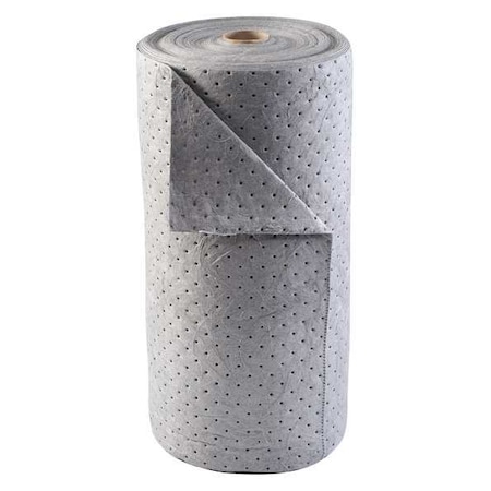 Sorbent Roll, 33 gal, 30 in x 150 ft, Universal, Gray, Polypropylene MPN:35ZR29
