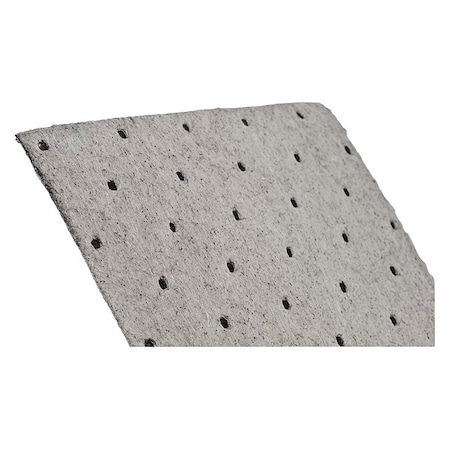 Sorbent Roll, 24 gal, 15 in x 150 ft, Universal, Gray, Polypropylene MPN:436M71
