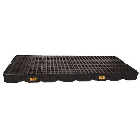 Spill Deck, 121 gal Spill Capacity, 8 Drums, 10, 000 lb Load Capacity, Polyethylene MPN:1688BDC