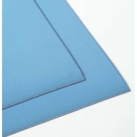 Blue Static Dissipative Mat, 0.25 in Thick, Vinyl MPN:20RE82