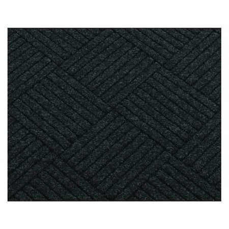 Entrance Mat, Polypropylene, 3/8 in Thick, Charcoal, 4 ft W x 8 ft L MPN:26G849