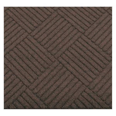 Entrance Mat, Polypropylene, 3/8 in Thick, Brown, 4 ft W x 6 ft L MPN:34L260