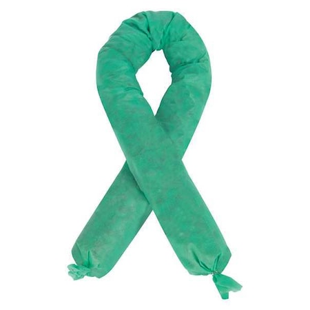 Absorb Sock, Chem/Hazmat, 4ft L, PK12 MPN:35ZR57