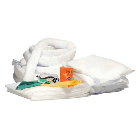 Spill Kit Refill, 29 gal Volume Absorbed per Kit, 30 gal Capacity, Refill MPN:35ZR97