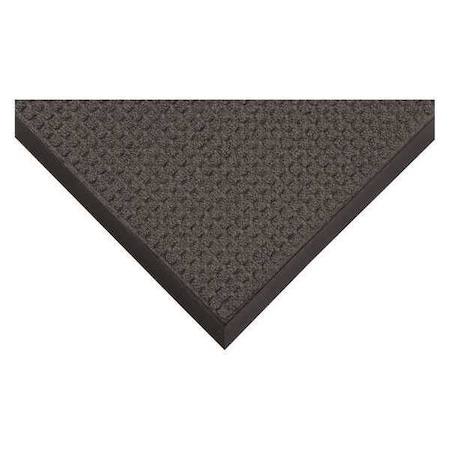 Entrance Mat, Polypropylene, 3/8 in Thick, Charcoal, 3 ft W x 5 ft L MPN:36VJ98