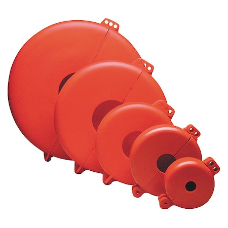 Valve Lockout Kit, Red, Polypropylene MPN:437R47