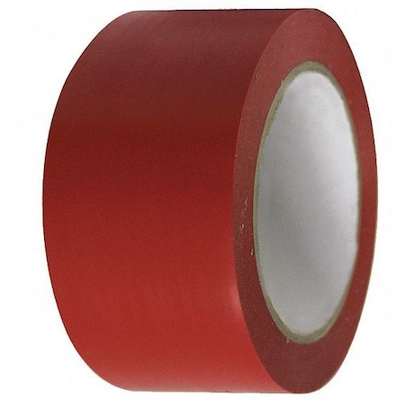 Floor Marking Tape Vinyl Red, 2