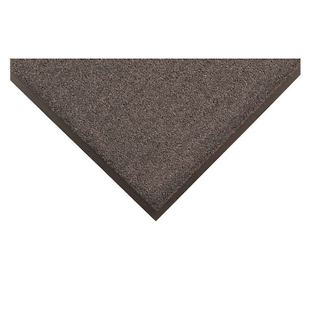 Entrance Runner, Nylon, 3/8 in Thick, Charcoal, 3 ft W x 10 ft L MPN:8CRW5