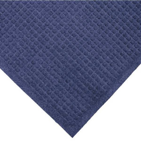 Entrance Mat, Polypropylene, 3/8 in Thick, Blue, 3 ft W x 5 ft L MPN:8FTL9