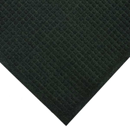 Entrance Mat, Polypropylene, 3/8 in Thick, Charcoal, 3 ft W x 10 ft L MPN:8NAA6