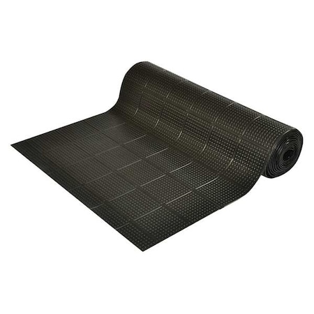 Black Static Dissipative Mat, 3/8 mm Thick MPN:8V572