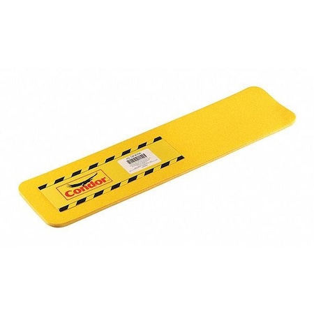 Anti-Slip Tread Polyurethane 60 Grit Size, Yellow, 6