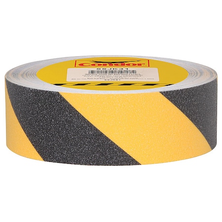 Anti-Slip Tape 46 Grit Size, 2 in W x 60 ft L, 0.03 in Thick MPN:GRAN15292