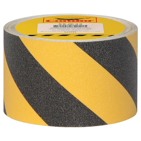 Anti-Slip Tape 46 Grit Size, 4 in W x 60 ft L, 0.03 in Thick MPN:GRAN15293