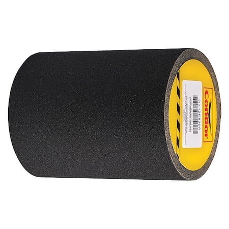 Anti-Slip Tape Silicone Carbide 80 Grit Size, Black, 8