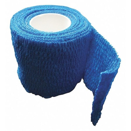 Self-Adherent Bandage, Blue, 2in W x 5yd L MPN:36JG43