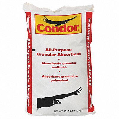 Granular Clay Floor Absorbent 50 lb Bag MPN:35UX87