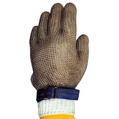 Cut-Resistant Gloves, Silver, L MPN:18C893