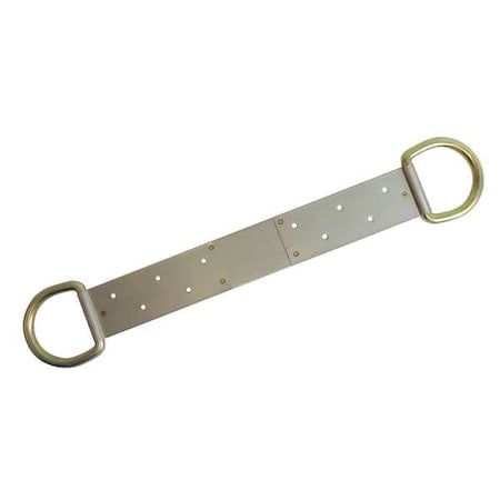 Roof Anchor, 18 in Length, 310 lb Weigth Capacity, Stainless Steel Anchor, Pivot D-Ring MPN:19F390
