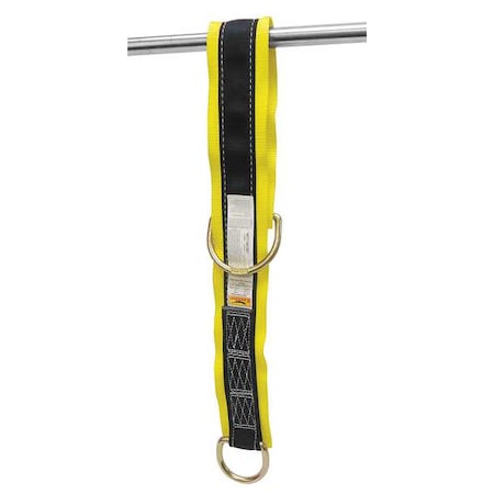 Cross Arm Strap, 6 ft Length, 425 lb Weigth Capacity, Polyester Anchor, D-Ring MPN:19F391