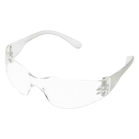 Condor Mini V, Safety Glasses, Anti-Fog, Anti-Static & Anti-Scratch, Clear Lens, Clear Frame MPN:1ETK3