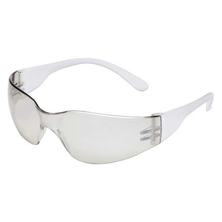 Condor Mini V, Safety Glasses, Anti-Scratch, Light Gray Lens, Clear Frame, Frameless MPN:1ETK6