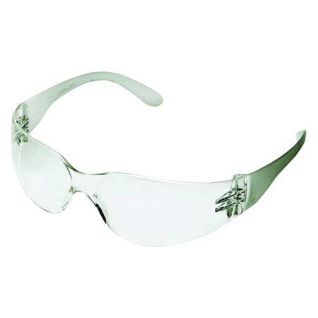 Safety Glasses, Condor V, Anti-Fog, Anti-Static, Anti-Scratch, Frameless, Clear Arm, Clear Lens MPN:1FYX7
