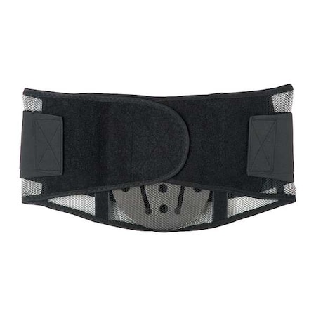 Back Support with Lumbar Pad, Black, XL MPN:1M708