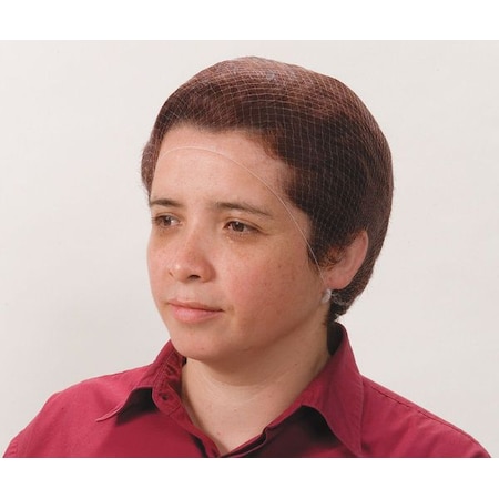 Hairnet, Nylon, 21 in Dia., White, M, 144 PK MPN:1TTU1
