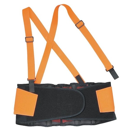 Back Support with Stay, OR, Polyester, 2XL MPN:1UM63