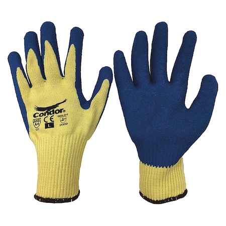 Cut-Resistant Coated Gloves, Cut Level A4, Dipped, Latex, Rough, XL 1 PR MPN:21AH61