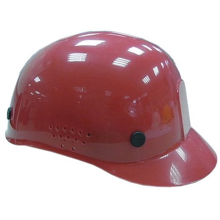 Bump Cap, Baseball, Polyethylene, Pinlock Suspension, Red, Fits Hat Size 6-1/2 to 7-1/2 MPN:23Z351