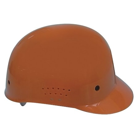 Bump Cap, Baseball, Polyethylene, Pinlock Suspension, Orange, Fits Hat Size 6-1/2 to 7-1/2 MPN:23Z352