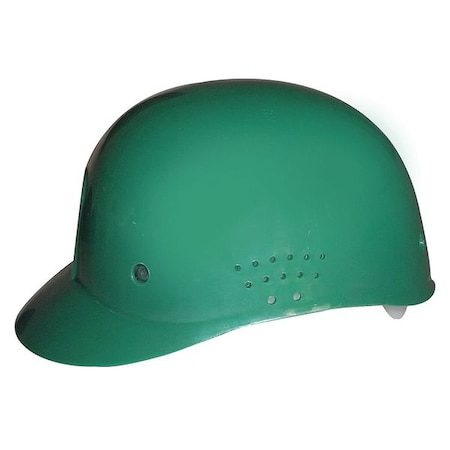 Bump Cap, Baseball, Polyethylene, Pinlock Suspension, Green, Fits Hat Size 6-1/2 to 7-1/2 MPN:23Z353
