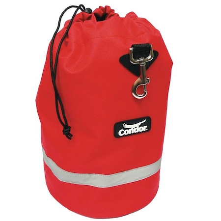 Fleece Lnd Bag, Drawstring, 14x8-1/2In, Red MPN:25F567