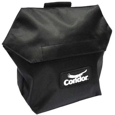 Respirator Bag, Half Mask, 6-3/4x9x3-1/2In MPN:25F570